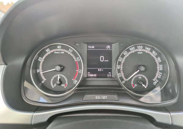 Skoda Fabia cena 37900 przebieg: 179500, rok produkcji 2019 z Słubice małe 326